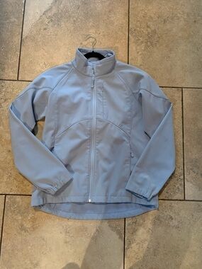 Black Diamond Light Blue Women’s Zip Front Jacket  - size Large